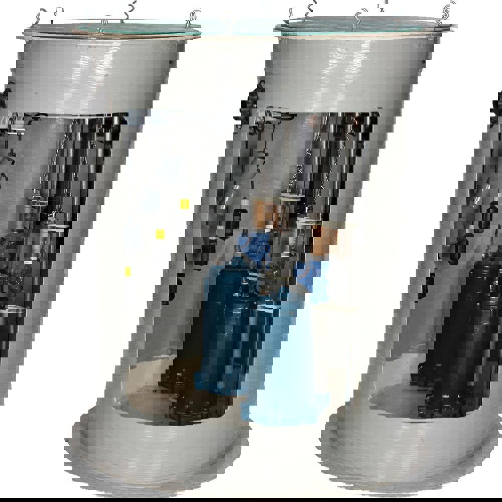 Grinder Sewage & Effluent Pump: Manual, 2 hp, 13.9A, 208 to 230V